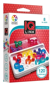 Smart Games - IQ Link, Puzzle Game with 120 Challenges, 8+ Years Modern - Imagen 1 de 4