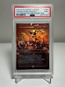2025 MTG Aggravated Assault (Borderless) Secret Lair Drop Foil - Picture 1 of 2