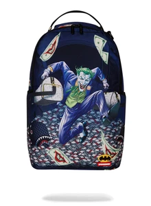 MOCHILA SPRAYGROUND JOKER BANKS B7775 AUTÉNTICA NUEVA EN BOLSA CON ETIQUETAS - Imagen 1 de 7