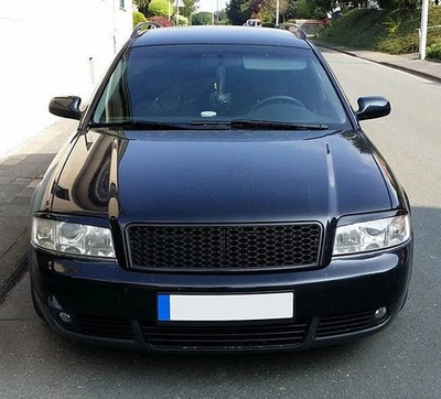 Parrilla frontal RS Performance look ABS mate sin badgeless A6 C5 01-04 Foto 1 de 4