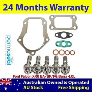 Permaseal Turbo To Dump Pipe Titanium Studs&Gasket Kit For Ford Falcon XR6 4.0L - Picture 1 of 5