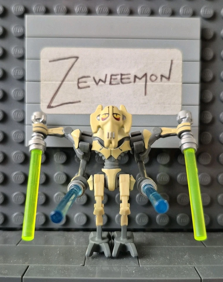 General Grievous Star Clone Wars Lego figure minifigure sw0254 - Image 1 of 1