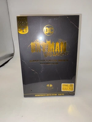 Mcfarlane Batman of Earth-22 Infected Dark Metal Knightmare Edition Etiqueta Dorada Foto 1 de 4