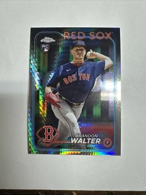 2024 Topps Chrome #254 Brandon Walter Prism Refractor - Image 1 of 2