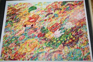 Ayako Rokkaku Untitled Silkscreen 2022 Limited Edition - Picture 1 of 6