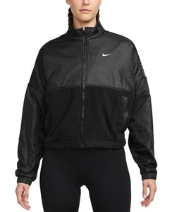 Nike Damen Therma-FIT One schwarz Fleece Full-Zip Jacke (FB5670-010) Gr. XL - Bild 1 von 9
