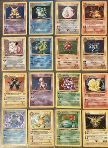 Base Set Complete All Shadowless Holos Pokemon Collection! - Picture 1 of 24