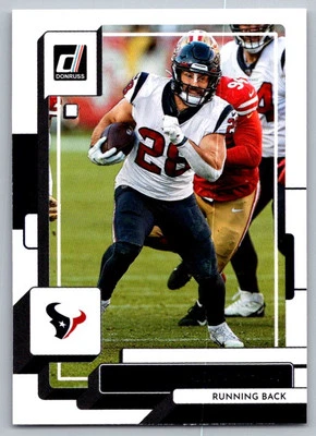 2022 Donruss Rex Burkhead Houston Texans #42 - Image 1 of 2