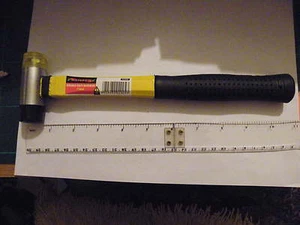 PANEL BEATING HAMMER MALLET SMALL (25mm) PLASTIC & RUBBER FACES CSP 771 (274g) - Picture 1 of 2