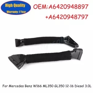 2x Air Intake Hose For Benz 2013-16 GL350 14-21 ML350 Diesel3.0L 6420948897 8797 - Bild 1 von 8