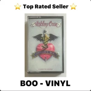 Motley Crue: Without You Cassette Tape 1990 - Single EX / EX - Picture 1 of 7