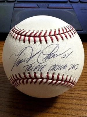 MIGUEL CABRERA SIGNED AUTOGRAPHED OML BASEBALL!  Orioles, Reds!  TC 2012!  PSA - Image 1 of 2