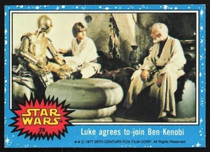 1977 Star Wars #28 Luke stimmt zu, Ben Kenobi beizutreten - Bild 1 von 2
