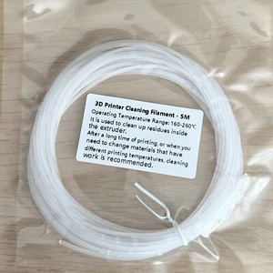 Drukarka 3D Filament czyszczący 1,75mm - 5m Flashforge Creality Anycubic Prusa - Zdjęcie 1 z 1
