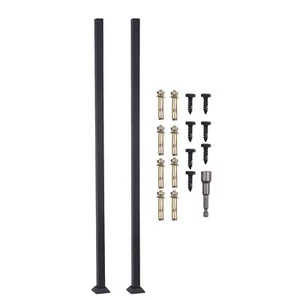 2pcs Set Cable Railing Post Deck Railing 60x1.6" DIYs Stair Railing Post - Picture 1 of 12