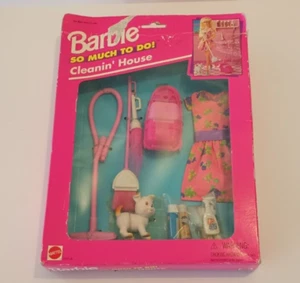 Barbie So Much to Do Cleanin' House #6171-91 - Nuova con scatola danneggiata - Foto 1 di 12