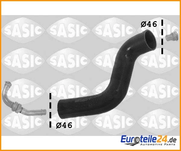 Charge Air Hose SASIC 3334005 Outlet for Renault Fluence - Image 1 of 1