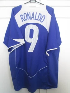 Ronaldo 9 2004-2005 Brasilien Auswärts Fußball Shirt Größe XL/57260 - Bild 1 von 5