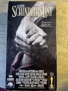 Schindlers List (VHS,1997, 2-Tape Set) Liam Neeson/Ralph Fiennes/Ben Kingsley, R - Picture 1 of 3