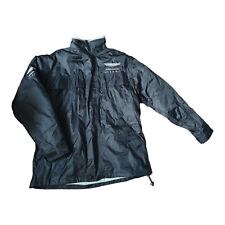 TEAM ASTON MARTIN Rain Coat Jacket Small Unisex Black Hooded