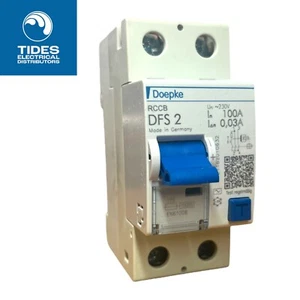 Doepke RCD 100 Amp zweipolig 30mA 100A - DFS 2 100-2/0,03-AC - Bild 1 von 3