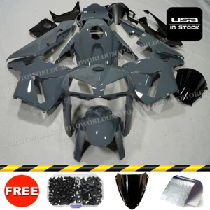 Grey Fairing Kit For Honda CBR600RR 2005 2006 F5 ABS Injection Bodywork w/ Bolts - Picture 1 of 11