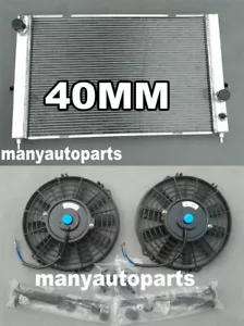 3ROW Aluminum radiator + fan for LAND ROVER DISCOVERY II 2 V8 4.0 4.6L 1999-2004 - Picture 1 of 9