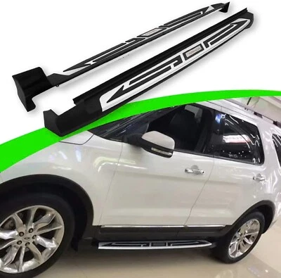 2Pcs Running Boards Side Step Nerf Bar fit for Ford Explorer 2011-2019 - Image 1 of 4