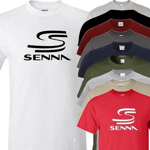 senna F1 Renn T-Shirt Formel 1 Legende Neuheit - Bild 1 von 12