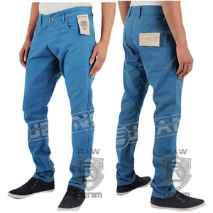 Pantalones de mezclilla ajustados para hombre Enzo estilo chino 28 - 38 - Imagen 1 de 7