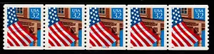 Scott 2913 32¢ Flag Over Porch red date P#22222 MNH Free shipping in the USA - Picture 1 of 1
