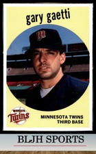 1989  Baseball Card Magazine '59 Topps Replicas #21 Gary Gaetti Minnesota Twins