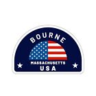 Bourne, Massachusetts - Kiss-Cut Stickers
