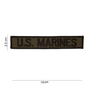 Aufnäher der United States US. Marines   in tarn  ca  2,5 x15 cm - Bild 1 von 1