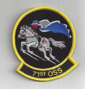 PATCH USAF 71st OPERATIONS SUPPORT SQ OSS   4" FULL COLOR NEW - Picture 1 of 1