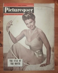 PICTUREGOER 13. AUGUST 1949 CYD CHARISSE FRONT COVER ANGELA LANSBURY - Bild 1 von 12