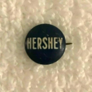 Antique Mini Hershey Chocolate Hat/Lapel Pin - GreenDuck Co. Chicago - 1917 - Picture 1 of 3