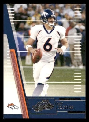 2007 Playoff Absolute Memorabilia #134 Jay Cutler Broncos - Image 1 of 2