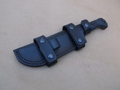 KB KNIVES KA BAR BECKER BK-7 CUSTOM LEATHER SHEATH (SHEATH ONLY) !READ DESCRIPTION!