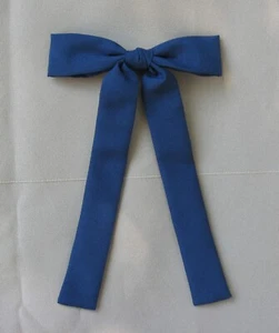 Colonel tie western bow tie square dance navy blue clip-on Kentucky cowboy NEW - Picture 1 of 1