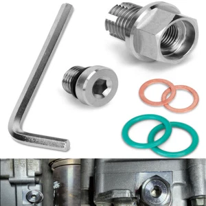 M14.1-1.5 x 15mm Oil Drain Plug Oversize Piggyback Oil Pan Thread Repair Kit USA - Picture 1 of 9