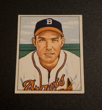 1950 Bowman Picture Cards Harold "Pete" Reiser Boston Braves #193