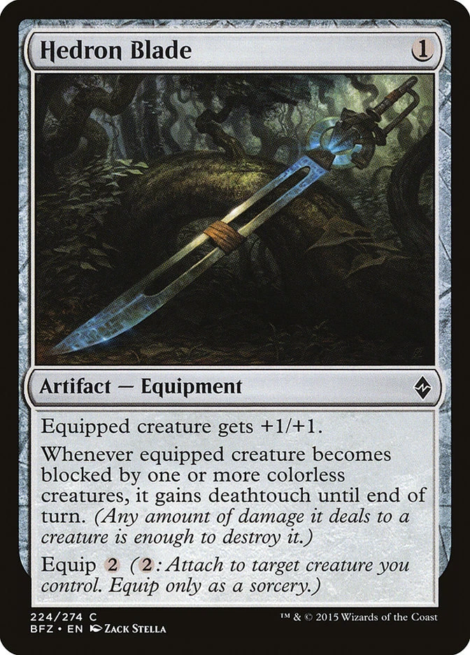 4 Hedron Blade  x4 4x - NM - Battle for Zendikar SPARROW MAGIC - Image 1 of 1