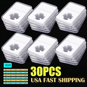 Portamonedas de 30 piezas para caja de almacenamiento de exhibición de grado NGC PCGS estuche de colección - Imagen 1 de 10