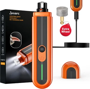 4-Lights Dog Nail Grinder, Easy Quick Locate Dog Nail Trimmers, for Puppy Paw To - Picture 1 of 7
