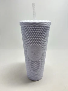 Starbucks Spring 2024 White Studded Bling Venti 24oz Tumbler Hot/Cold NEU - Bild 1 von 10