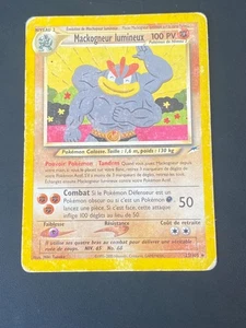 CARTE POKEMON MACKOGNEUR LUMINEUX 25/105 FR RARE WIZARDS NEO DESTINY - PL - Imagen 1 de 4