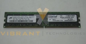 Crucial CT12872Y265 1GB DDR-266 PC2100 CL2.5 Server Memory DIMM zy - Picture 1 of 5