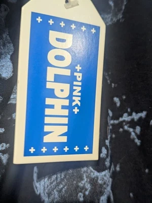 Розовый дельфин одежды галстук краситель шорты размер XXXXL - Изображение 1 из 4