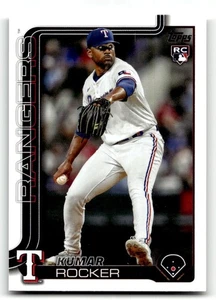 2025 Topps Series 2 Kumar Rocker #408 RC Texas Rangers - Picture 1 of 2